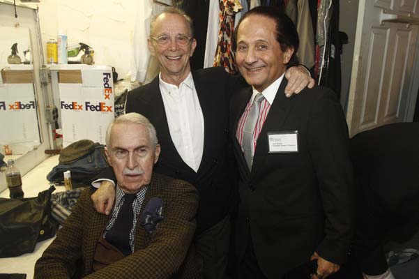 Lawrence Merritt, Joel Grey and DO40 President John Sefakis